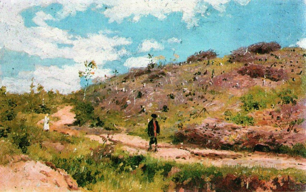 summer landscape in kurskaya guberniya 1915 Ilya Repin Oil Paintings